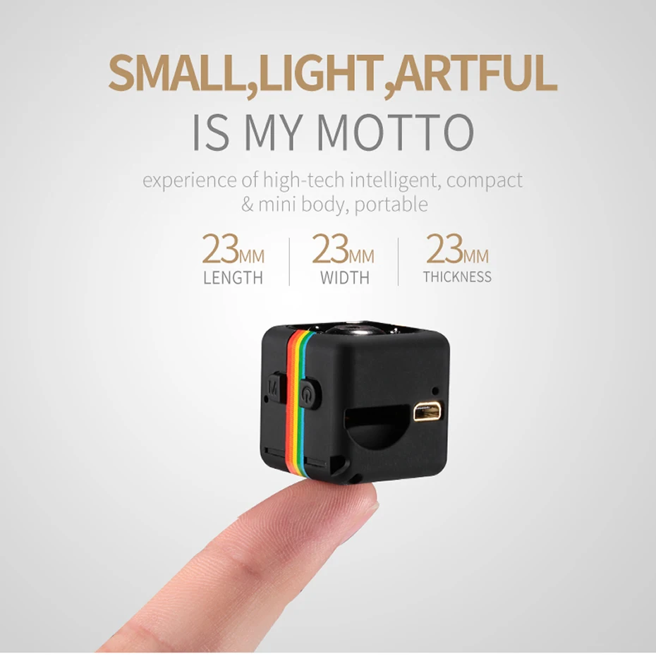 Sa6072ef278e44bf8ad02d748d2442747P Sq11 Mini Camera Hd 1080p Sensor Night Vision Camcorder - Image 1
