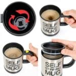 Self Stirring Coffee Mug Cup Funny Electric Stainless Steel Automatic Self mixing Spinning Home Office Travel Cup - Image 3